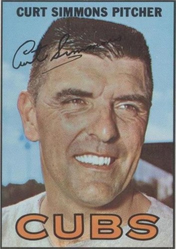 1967 Topps - Curt Simmons #39