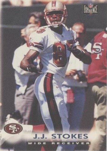 1997 Score Board NFL Experience J.J. Stokes #30