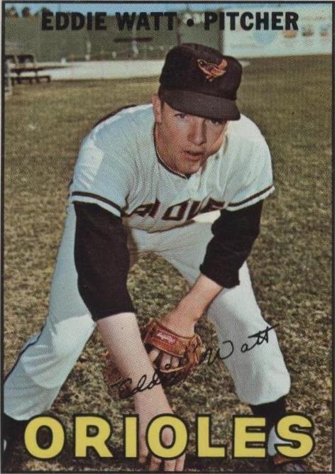 1967 Topps - Эдди Уатт #271