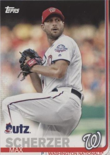 2019 Topps Utz - Max Scherzer #45