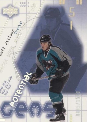 2001-02 Upper Deck Mask Collection - Jeff Jillson #166