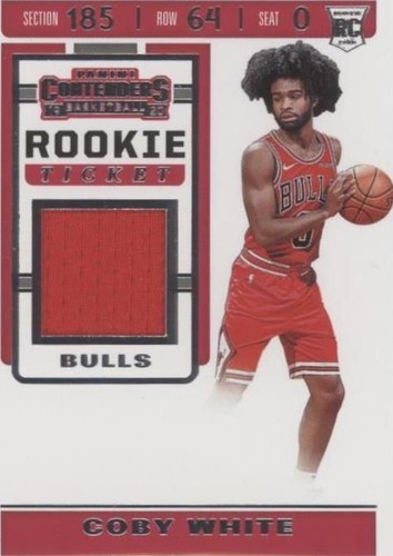 2019-20 Panini Contenders - Coby White #RTS-CWT