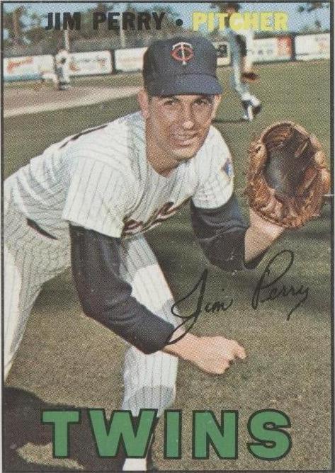 1967 Topps - Jim Perry #246