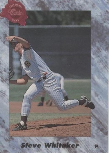 1991 Classic Draft Picks - Steve Whitaker #79