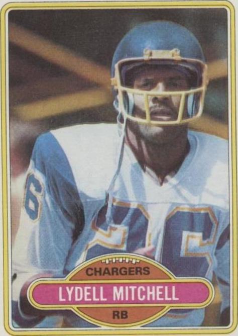1980 Topps Lydell Mitchell #460