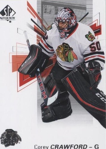 2016-17 SP Authentic - Corey Crawford #100