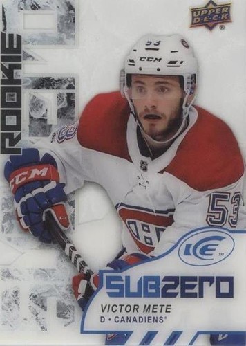 2017-18 Upper Deck Ice - Victor Mete #SZ-77