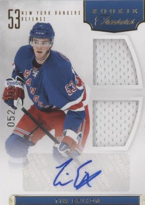 2011-12 Panini Rookie Anthology - Tim Erixon #117