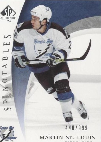 2005-06 SP Authentic - Martin St. Louis #111