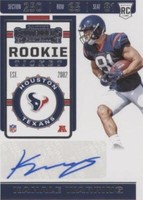 2019 Panini Contenders Kahale Warring #219