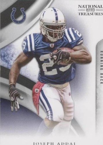 2009 Playoff National Treasures Joseph Addai #43