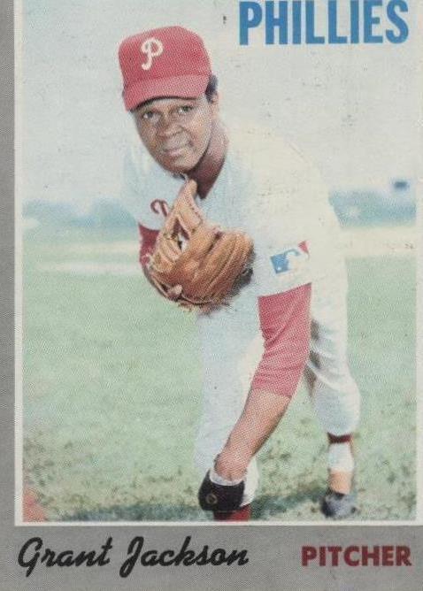 1970 Topps - Grant Jackson #6