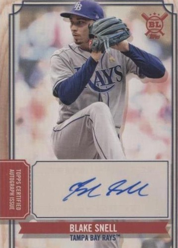 2019 Topps Big League - Blake Snell #BLA-BS