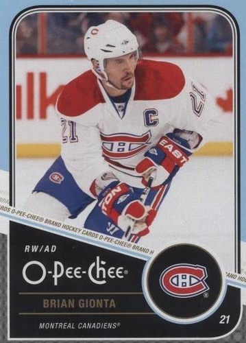 2011-12 O-Pee-Chee - Brian Gionta #45
