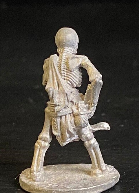 AD&D RPG Ral Partha Skeleton Crossbow 25mm vintage metal miniatures/figurines