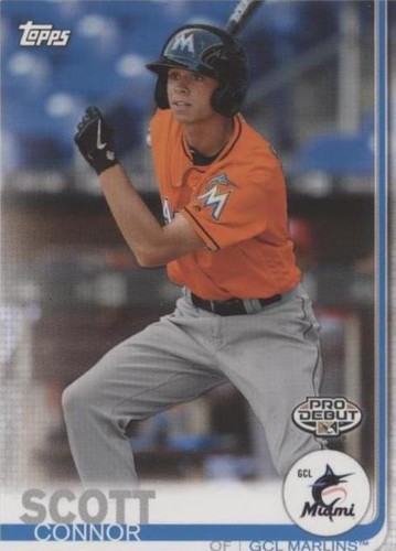 2019 Topps Pro Debut - Connor Scott #107