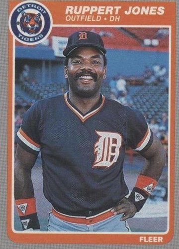 1985 Fleer - Ruppert Jones #13