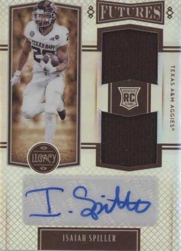 2022 Panini Legacy Isaiah Spiller #FD-IS
