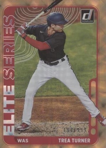 2021 Panini Donruss - Trea Turner #ES8