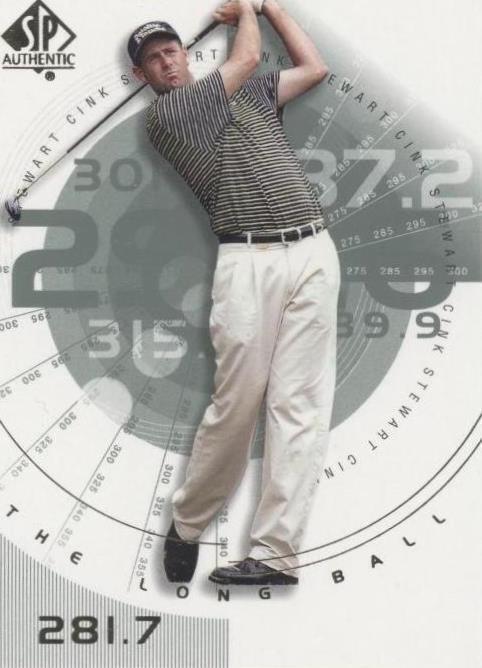2002 SP Authentic - Stewart Cink #89SPA