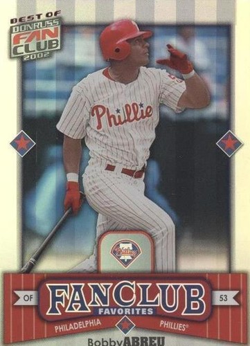 2002 Donruss Best of Fan Club - Bobby Abreu #271