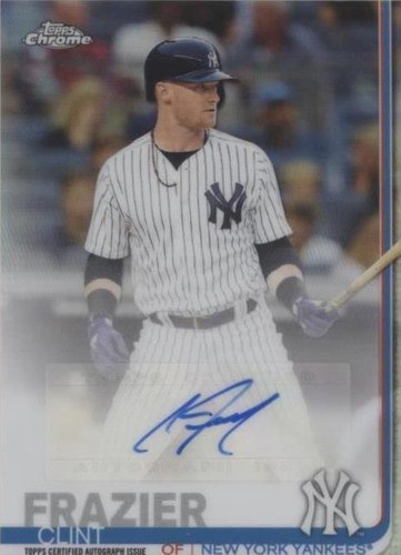2019 Topps Chrome Update Series - Clint Frazier #CUA-CF