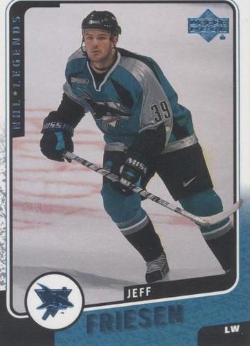 2000-01 Upper Deck Legends - Jeff Friesen #112