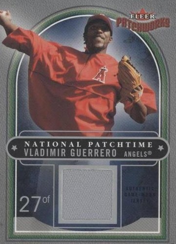 2004 Fleer Patchworks - Vladimir Guerrero #NP/VG