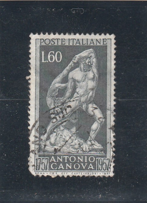 L6886 Italie Timbre NÂ° Y&T 741 De 1957 
