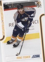 2011-12 Score - Mike Fisher #263