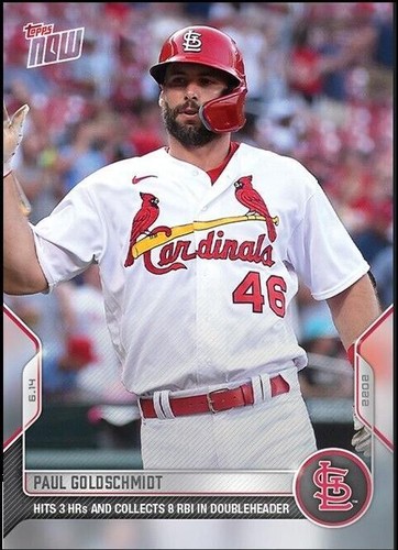 topps now ゴールドシュミット Paul Goldschmidt 487 2023 Topps Now #487 Paul Goldschmidt Base Card (Qty) | eBay