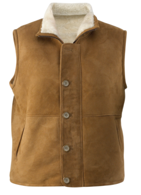 Sheepskin shop vest mens