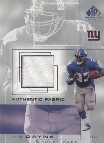 2001 SP Game Used Edition Ron Dayne #RD