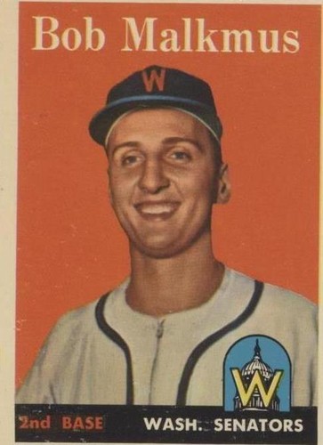 1958 Topps - Bobby Malkmus #356