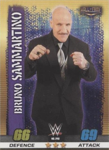 2017 Topps WWE Slam Attax 10th Edition - Bruno Sammartino #248