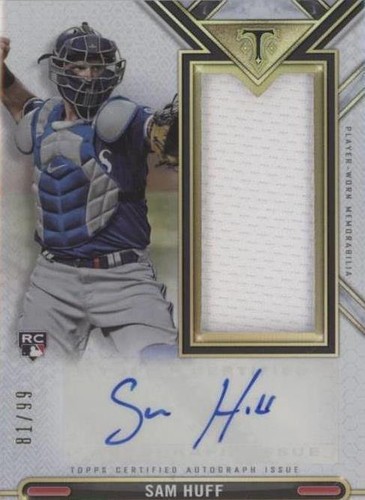 2021 Topps Triple Threads - Sam Huff #ASJR-SH