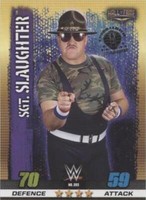 2017 Topps WWE Slam Attax 10th Edition - Sgt. Slaughter #283
