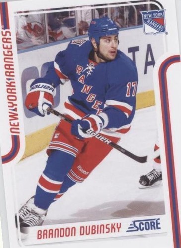 2011-12 Score - Brandon Dubinsky #315