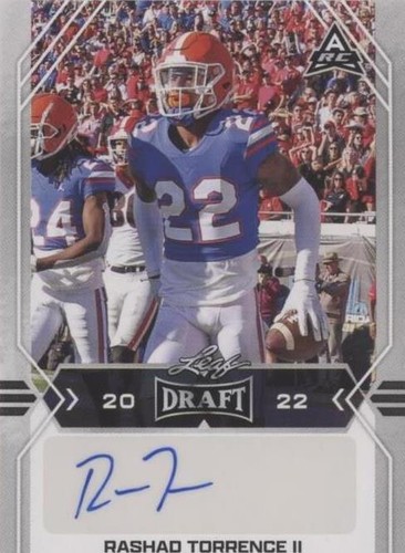 2022 Leaf Draft Rashad Torrence II #BA-RT1
