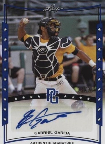 2014 Leaf Perfect Game Showcase - Gabriel Garcia #A-GG1