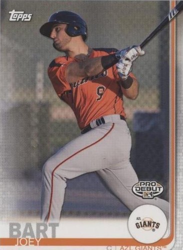 2019 Topps Pro Debut - Joey Bart #9