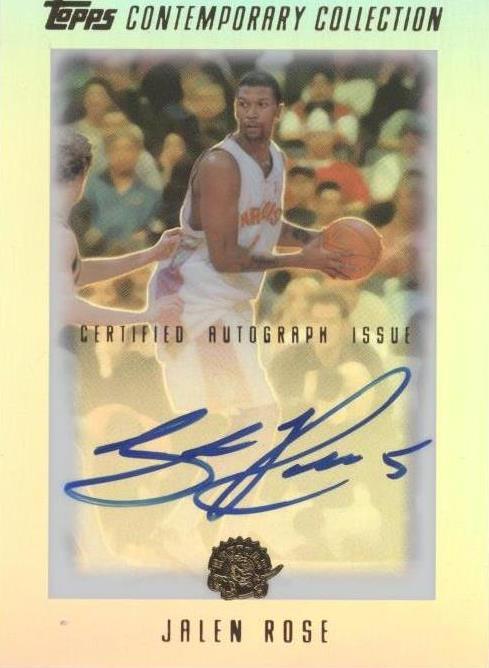 2003-04 Topps Contemporary Collection - Jalen Rose #135