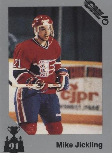 1990-91 7th Inning Sketch CHL Memorial Cup - Mike Jickling #89