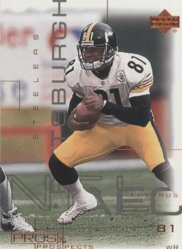 2000 Upper Deck Pros & Prospects Troy Edwards #63