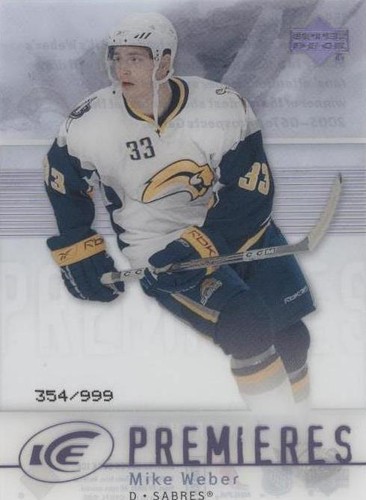 2007-08 Upper Deck Ice - Mike Weber #159