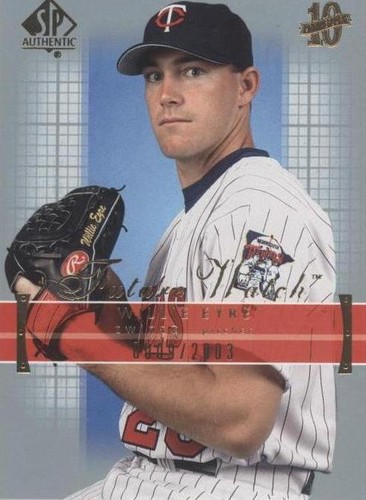 2003 SP Authentic - Willie Eyre #169