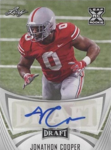 2021 Leaf Draft Jonathon Cooper #BA-JC2