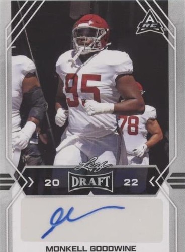 2022 Leaf Draft Monkell Goodwine #BA-MG2