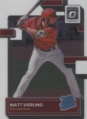 2022 Panini Donruss Optic - Matt Vierling #85
