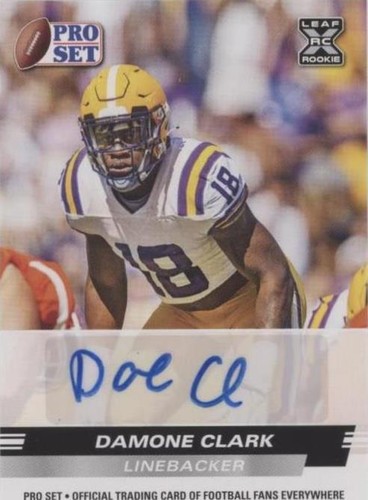2022 Leaf Pro Set Draft Damone Clark #PSA-DC1